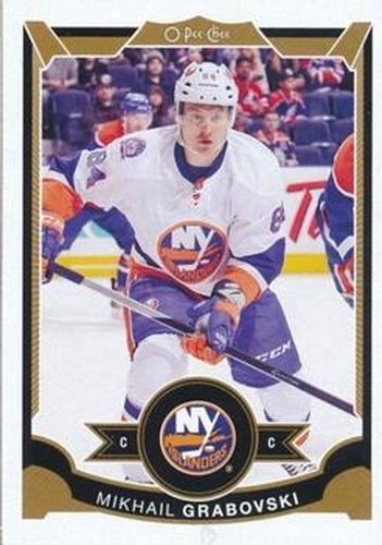 #24 Mikhail Grabovski - New York Islanders - 2015-16 O-Pee-Chee Hockey