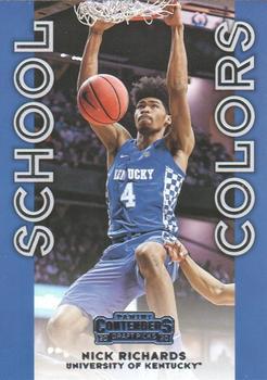 #24 Nick Richards - Kentucky Wildcats - 2020 Panini Contenders Draft Picks - School Colors Basketball