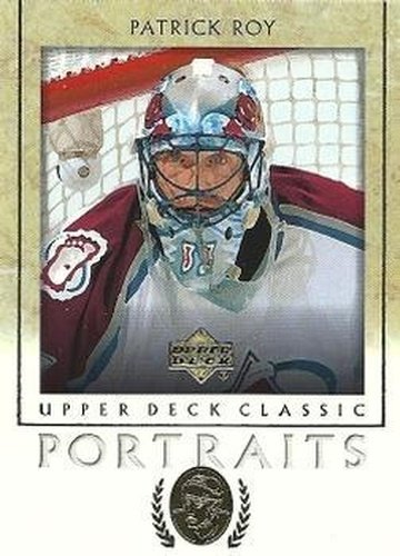 #24 Patrick Roy - Colorado Avalanche - 2002-03 Upper Deck Classic Portraits Hockey