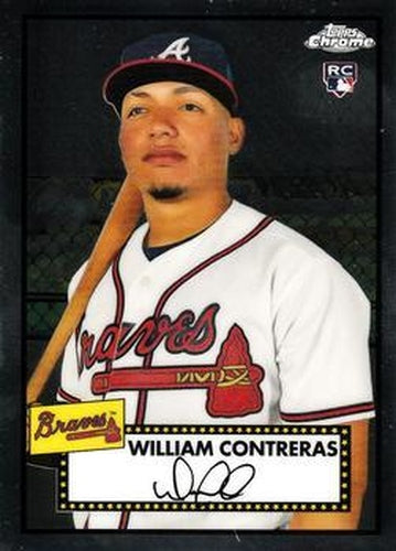 #24 William Contreras - Atlanta Braves - 2021 Topps Chrome Platinum Anniversary Baseball