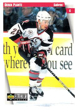 #24 Derek Plante - Buffalo Sabres - 1997-98 Collector's Choice Hockey