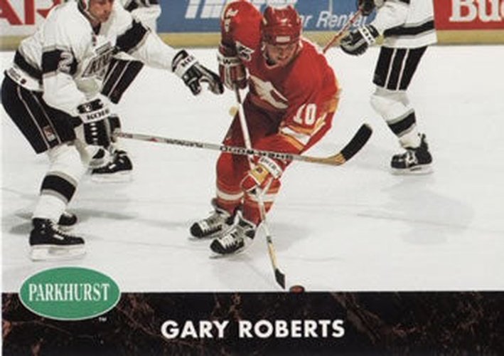 #24 Gary Roberts - Calgary Flames - 1991-92 Parkhurst Hockey