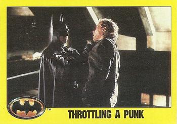 #224 Throttling a Punk - 1989 Topps Batman