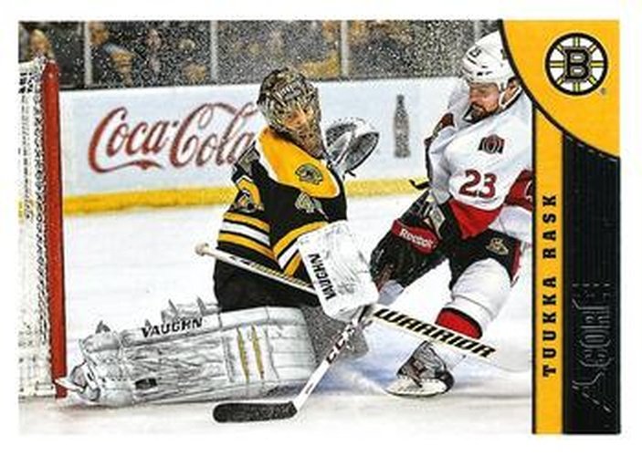 #24 Tuukka Rask - Boston Bruins - 2013-14 Score Hockey