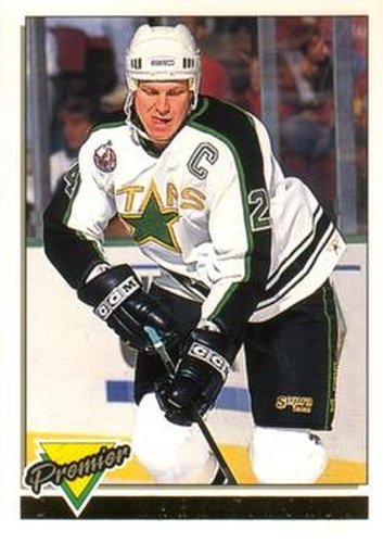 #24 Mark Tinordi - Dallas Stars - 1993-94 O-Pee-Chee Premier Hockey - Gold