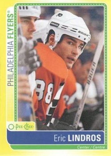 #S-EL Eric Lindros - Philadelphia Flyers - 2013-14 O-Pee-Chee Hockey - Stickers