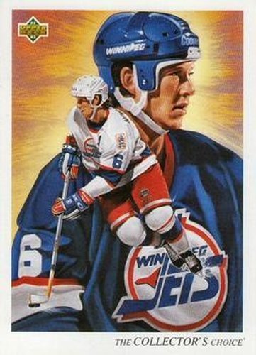 #24 Phil Housley - Winnipeg Jets - 1992-93 Upper Deck Hockey