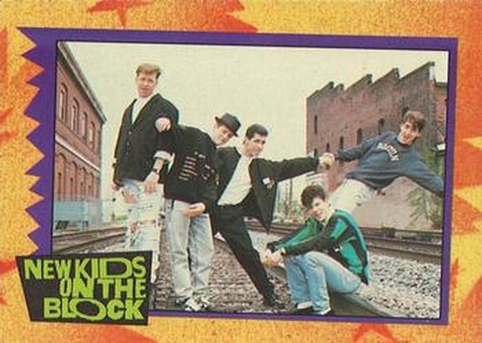 #24a New Kids Have This in Common... - 1989 Topps New Kids on the Block