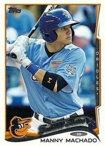 #24c Manny Machado - Baltimore Orioles - 2014 Topps Baseball