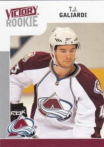 #250 T.J. Galiardi - Colorado Avalanche - 2009-10 Upper Deck Victory Hockey