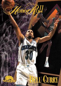 #250 Dell Curry - Charlotte Hornets - 1995-96 SkyBox Premium Basketball