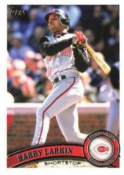 #250 Barry Larkin - Cincinnati Reds - 2021 Topps Archives Baseball
