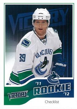 #250 Cody Hodgson - Vancouver Canucks - 2011-12 Upper Deck Victory Hockey