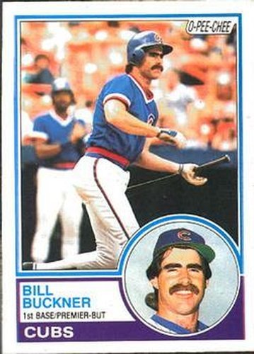 #250 Bill Buckner - Chicago Cubs - 1983 O-Pee-Chee Baseball