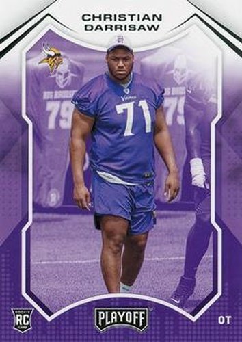 #250 Christian Darrisaw - Minnesota Vikings - 2021 Panini Playoff Football