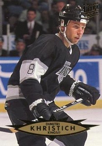 #250 Dimitri Khristich - Los Angeles Kings - 1995-96 Ultra Hockey