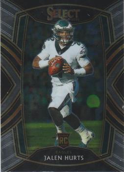 #250 Jalen Hurts - Philadelphia Eagles - 2020 Panini Select Football