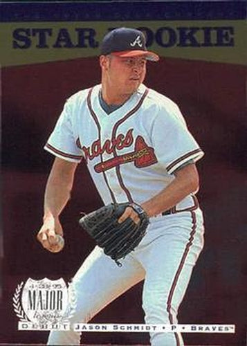 #250 Jason Schmidt - Atlanta Braves - 1996 Upper Deck Baseball
