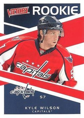 #250 Kyle Wilson - Washington Capitals - 2010-11 Upper Deck Victory Hockey