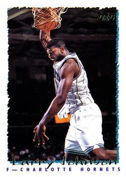 #250 Larry Johnson - Charlotte Hornets - 1994-95 Topps Basketball