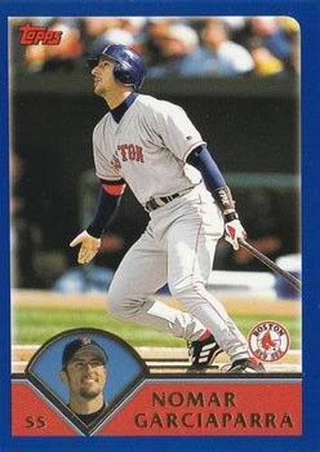 #250 Nomar Garciaparra - Boston Red Sox - 2003 Topps Baseball
