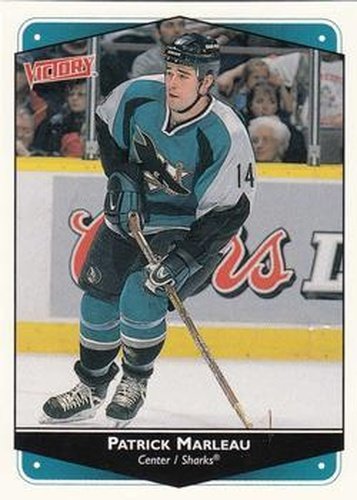 #250 Patrick Marleau - San Jose Sharks - 1999-00 Upper Deck Victory Hockey