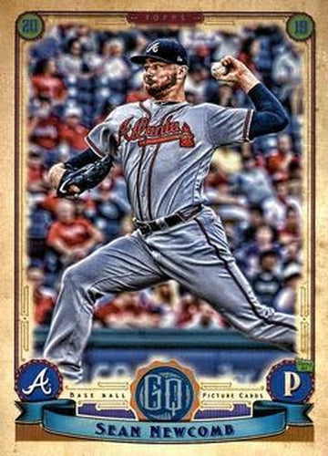 #250 Sean Newcomb - Atlanta Braves - 2019 Topps Gypsy Queen Baseball