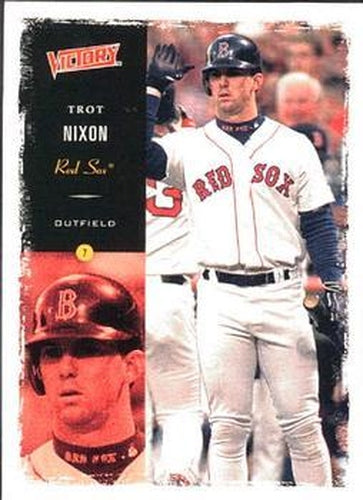 #250 Trot Nixon - Boston Red Sox - 2000 Upper Deck Victory Baseball