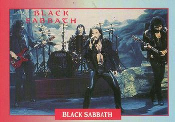 #250 Black Sabbath - 1991 Brockum Rock Cards