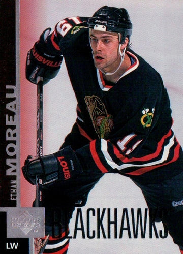 #250 Ethan Moreau - Chicago Blackhawks - 1997-98 Upper Deck Hockey