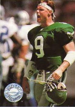 #250 Jim McMahon - Philadelphia Eagles - 1991 Pro Set Platinum Football
