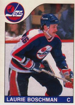 #251 Laurie Boschman - Winnipeg Jets - 1985-86 O-Pee-Chee Hockey