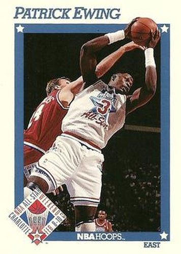 #251 Patrick Ewing - New York Knicks - 1991-92 Hoops Basketball