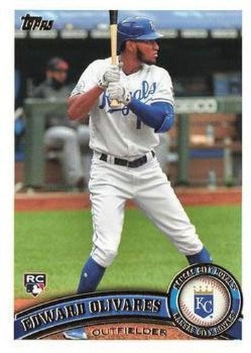 #251 Edward Olivares - Kansas City Royals - 2021 Topps Archives Baseball