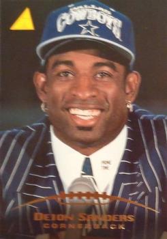 #251 Deion Sanders - Dallas Cowboys - 1995 Pinnacle Football