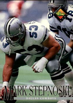 251 Mark Stepnoski - Dallas Cowboys - 1994 Pro Line Live Football –  Isolated Cards