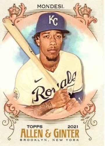 #251 Adalberto Mondesi - Kansas City Royals - 2021 Topps Allen & Ginter Baseball