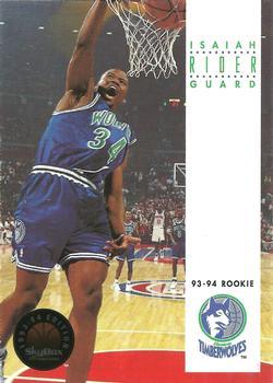 #251 Isaiah Rider - Minnesota Timberwolves - 1993-94 SkyBox Premium Basketball