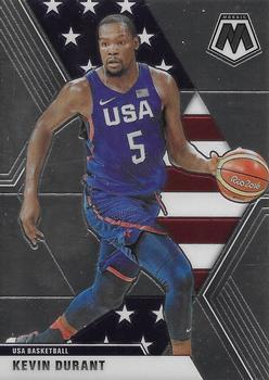 #251 Kevin Durant - USA - 2019-20 Panini Mosaic Basketball