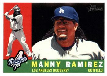 #251 Manny Ramirez - Los Angeles Dodgers - 2009 Topps Heritage Baseball