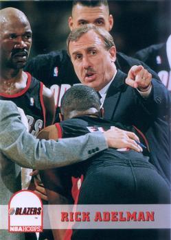 #251 Rick Adelman - Portland Trail Blazers - 1993-94 Hoops Basketball