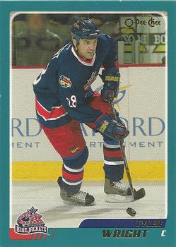#251 Tyler Wright - Columbus Blue Jackets - 2003-04 O-Pee-Chee Hockey