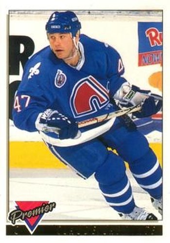 #251 Claude LaPointe - Quebec Nordiques - 1993-94 O-Pee-Chee Premier Hockey - Gold