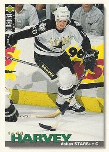 #251 Todd Harvey - Dallas Stars - 1995-96 Collector's Choice Hockey