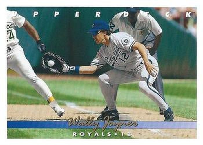 #252 Wally Joyner - Kansas City Royals - 1993 Upper Deck Baseball