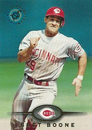#252 Bret Boone - Cincinnati Reds - 1995 Stadium Club Baseball