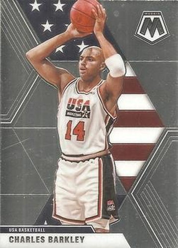 #252 Charles Barkley - USA - 2019-20 Panini Mosaic Basketball