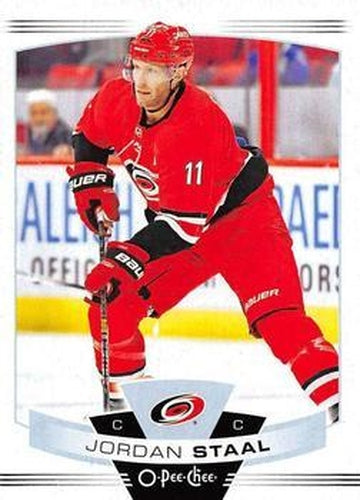 #252 Jordan Staal - Carolina Hurricanes - 2019-20 O-Pee-Chee Hockey