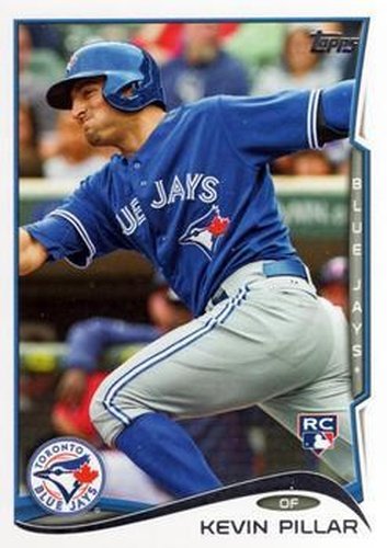 #252 Kevin Pillar - Toronto Blue Jays - 2014 Topps Baseball