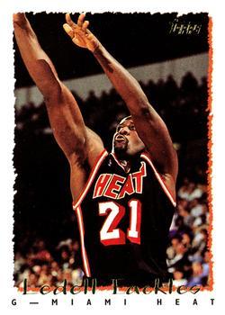#252 Ledell Eackles - Miami Heat - 1994-95 Topps Basketball